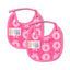 2 packs of small bibs with apples