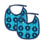 2 packs of small bibs with apples