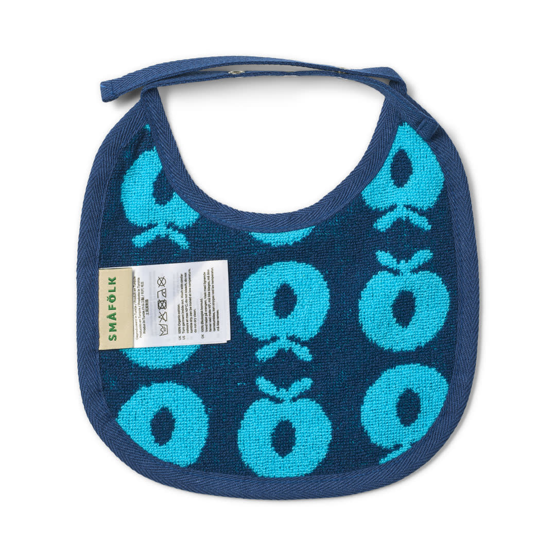 2 packs of small bibs with apples