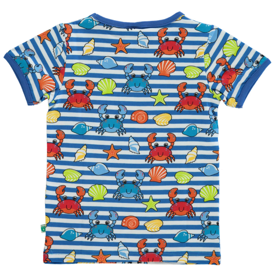 T-shirt with crabs