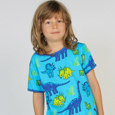 T-shirt with dinosaur