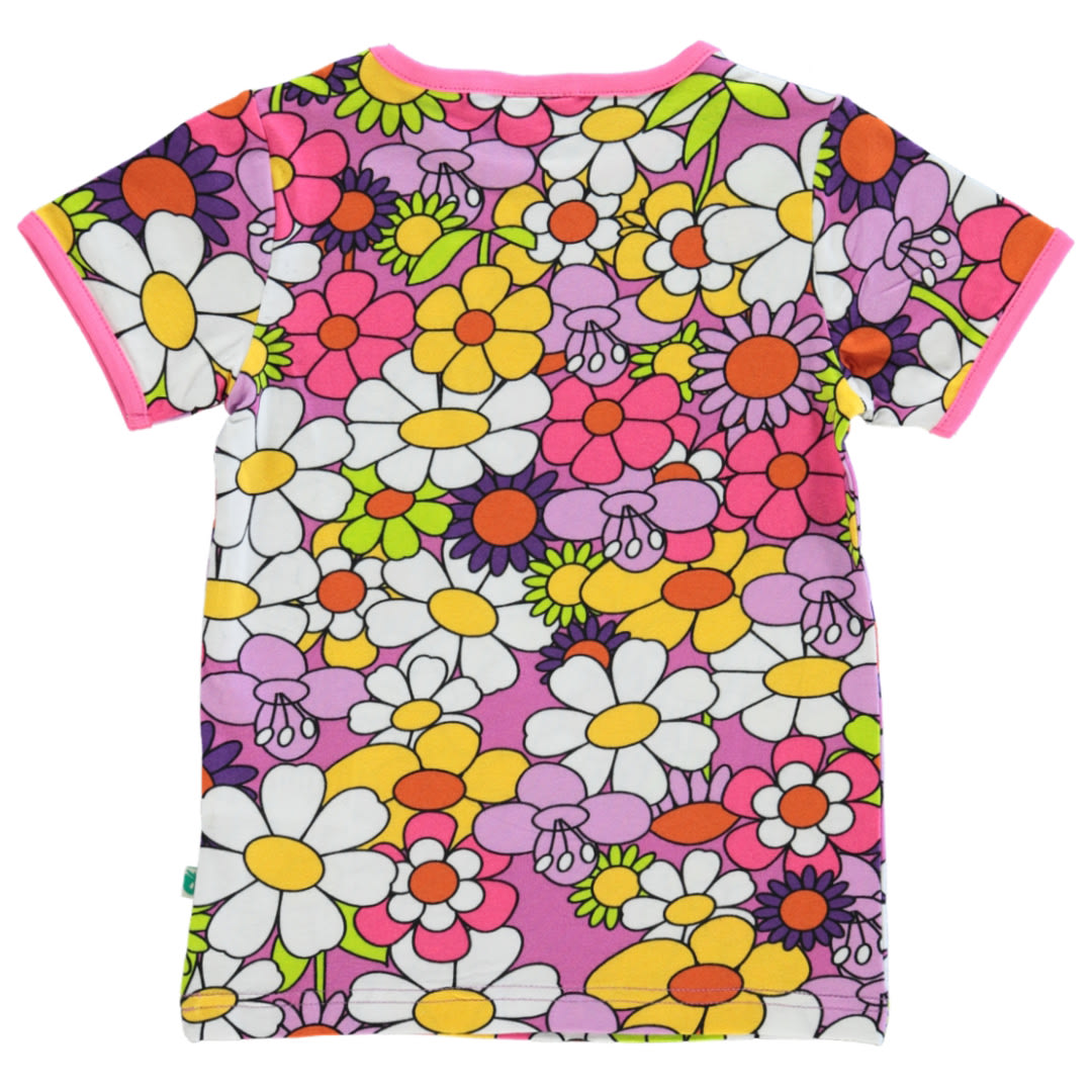 T-shirt with flowers