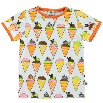 T-shirt with ice cream