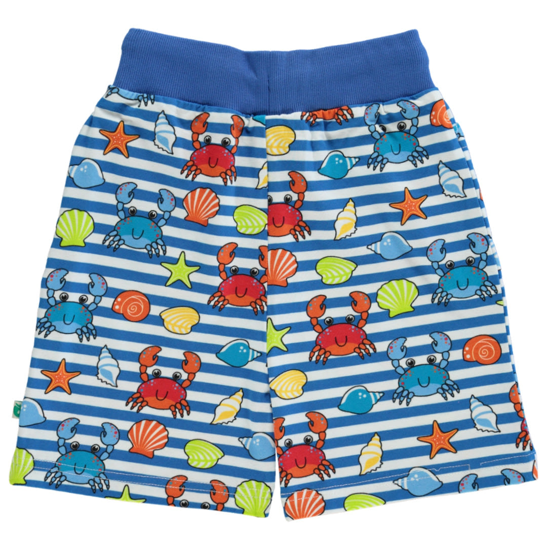Shorts with crabs