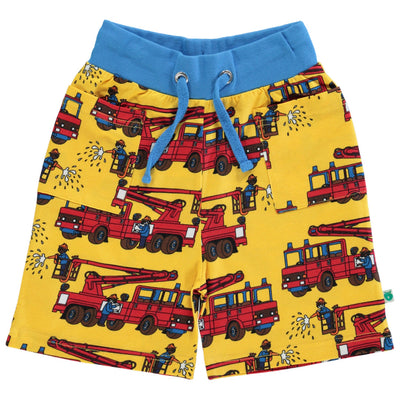 Shorts with fire truck
