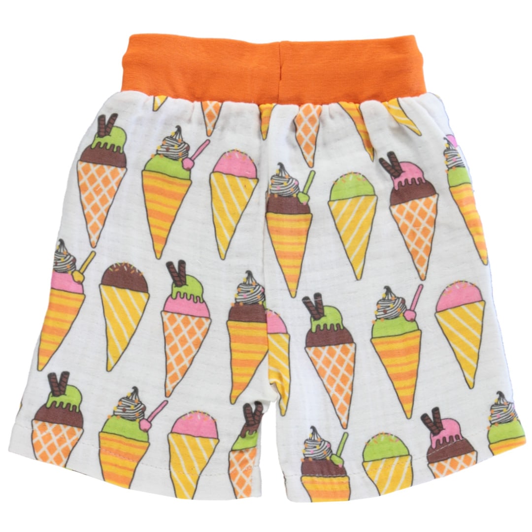 Shorts with ice cream