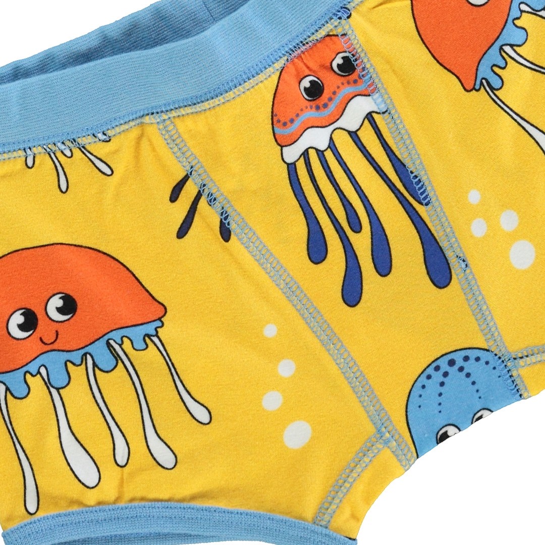 Underwear set with jellyfish