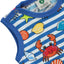 Sleeveless baby suit with crabs