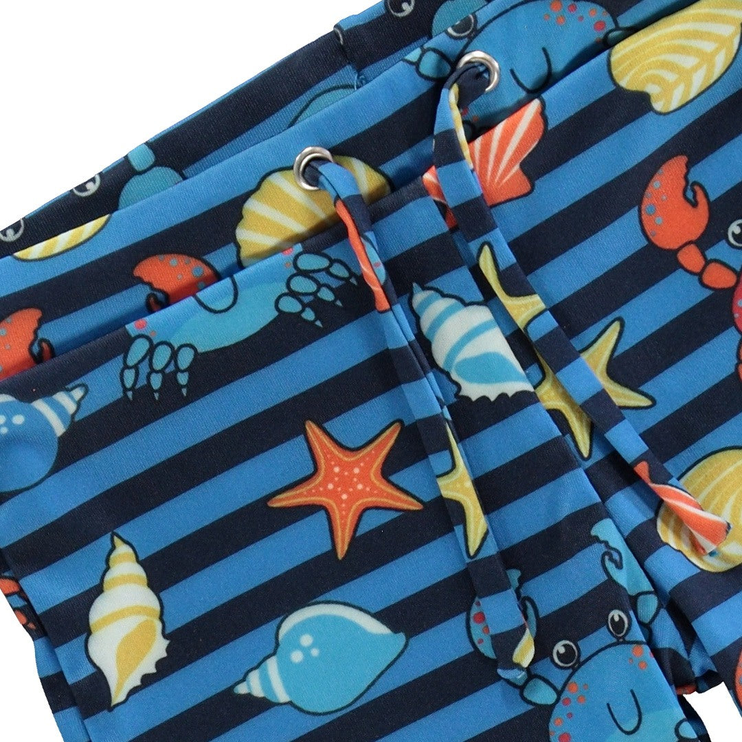 UV50 Swimming trunks with crabs