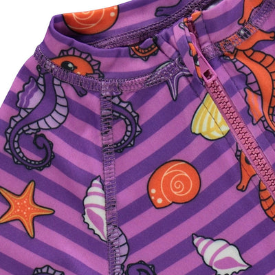 UV50 Swimsuit with seahorses