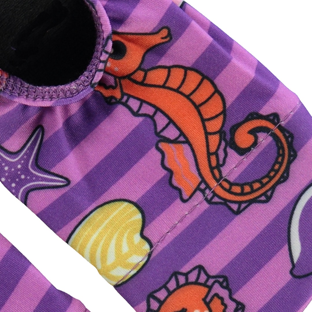 UV50 bathing shoes for children with seahorses