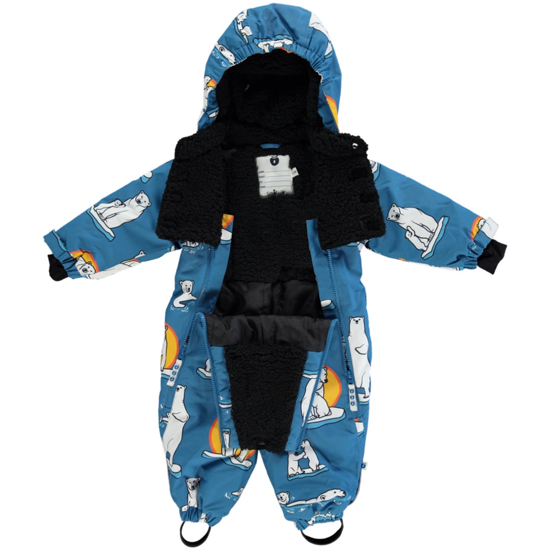 Snowsuit for toddlers with polar bears