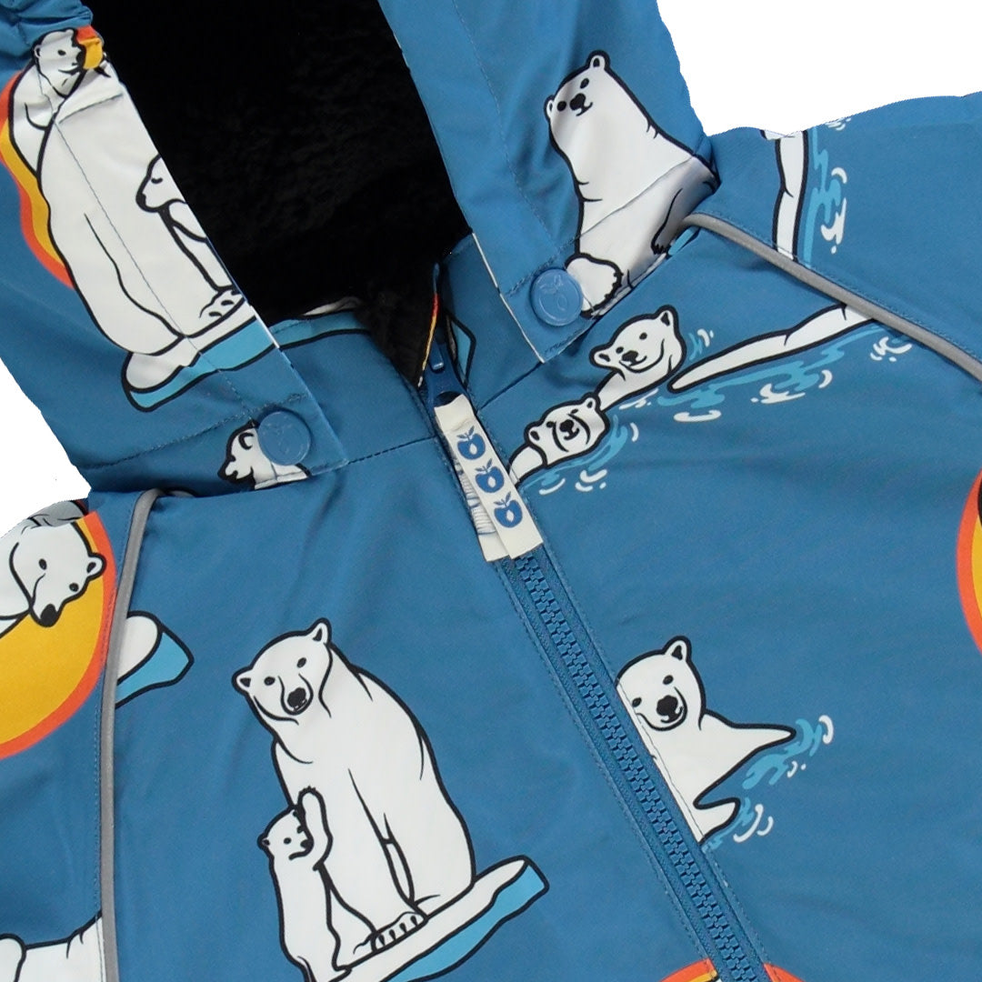 Winter jacket with polar bears