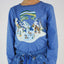 Long-sleeved top with winter landscape