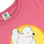 Long-sleeved top with polar bears