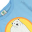 Long-sleeved top with polar bears