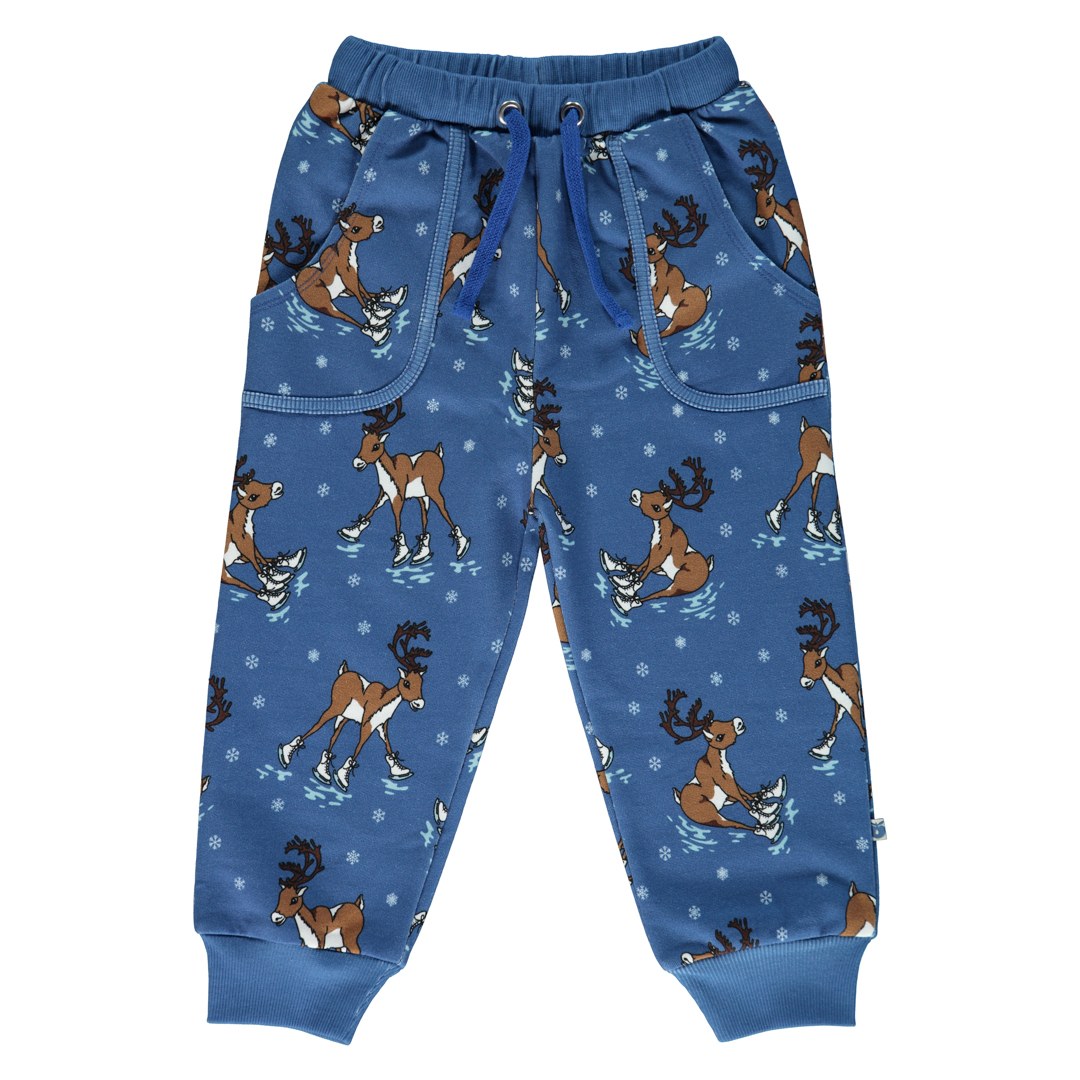 Sweatpants with reindeer