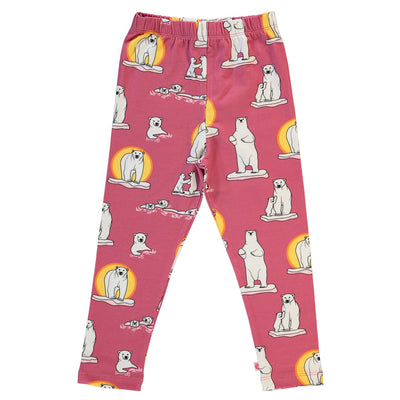 Leggings for children with polar bears