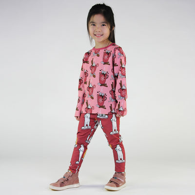 Leggings for children with polar bears