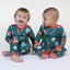 Long-sleeved baby suit with Christmas decorations