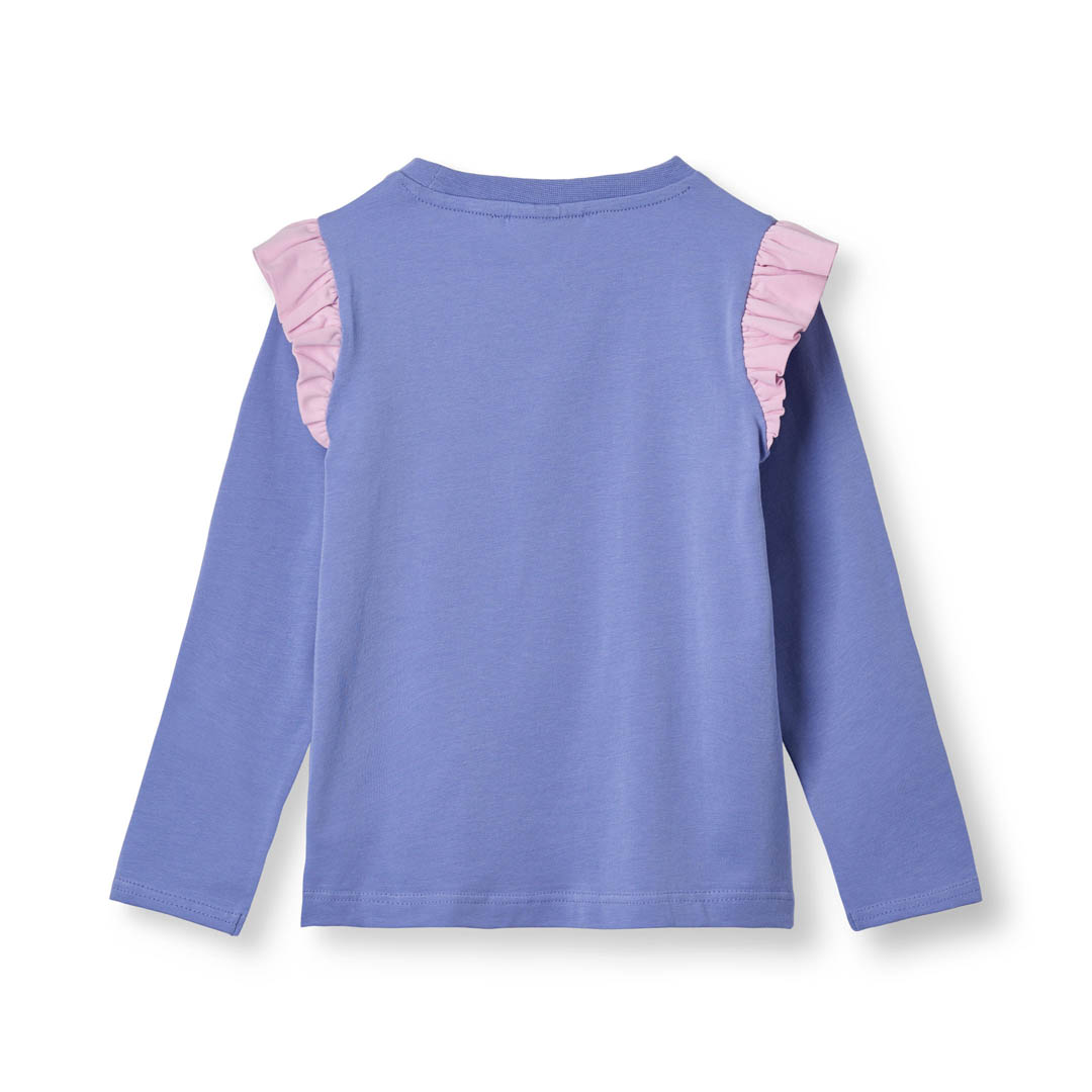 Long-sleeved top with unicorn