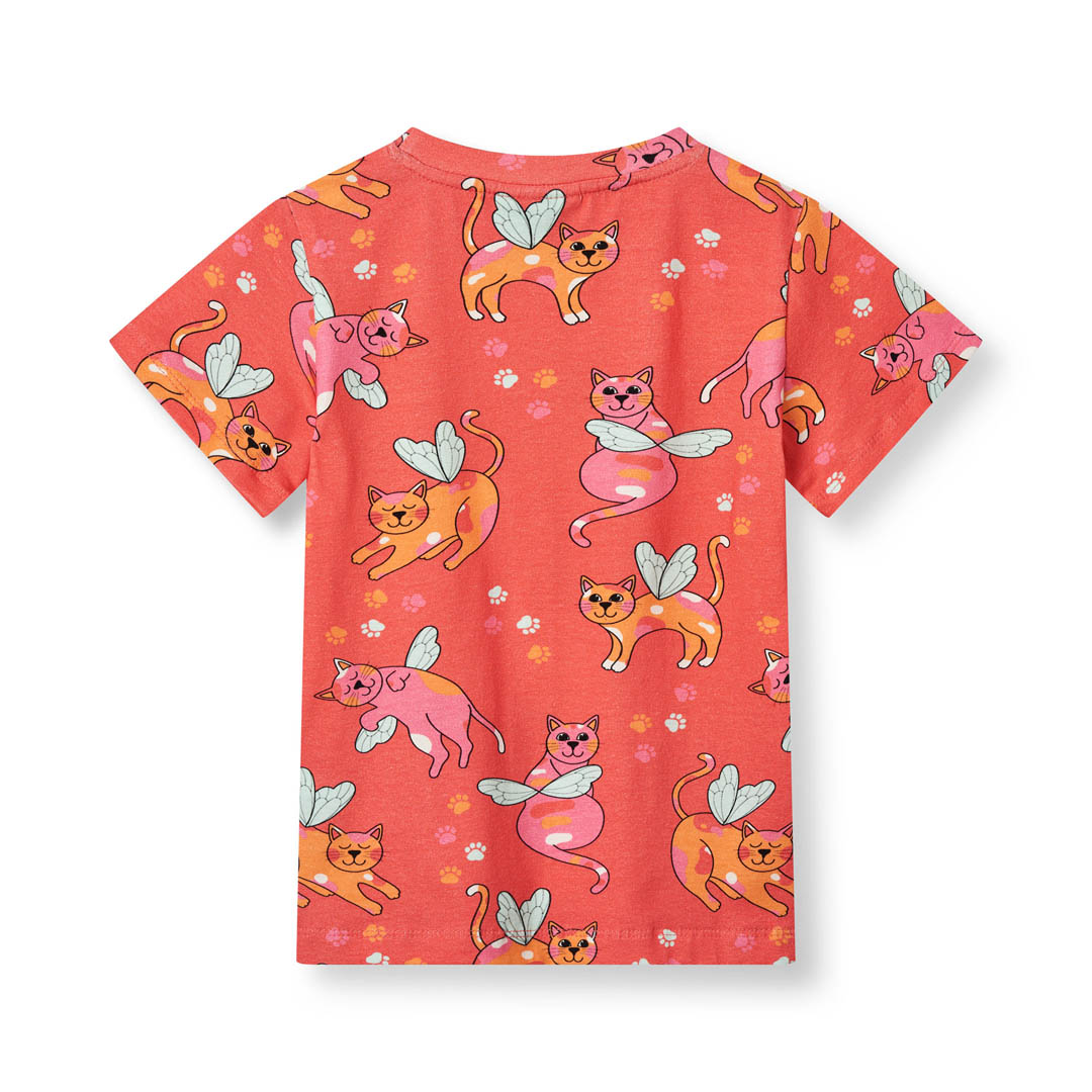 T-shirt with cats