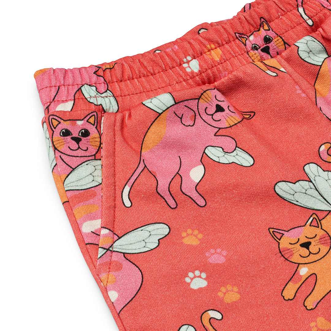 Pants with cats