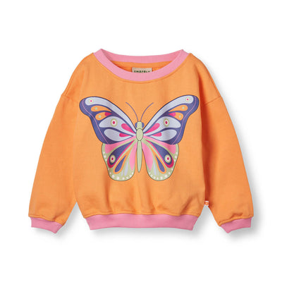 Sweatshirt with butterfly