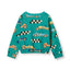 Sweatshirt with race cars