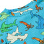 T-shirt with hammerhead sharks