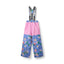 Ski pants with birds and flowers
