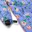 Children's snowsuit with birds and flowers
