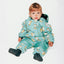 Snowsuit for toddlers with penguins
