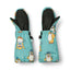 Mittens with penguins