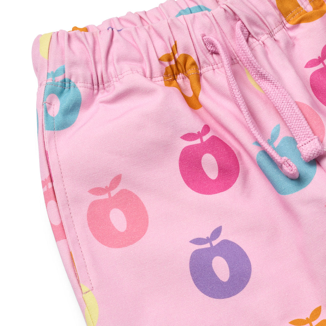 Valentine pants with apples