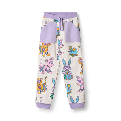 Macoun sweatpants with robot pets