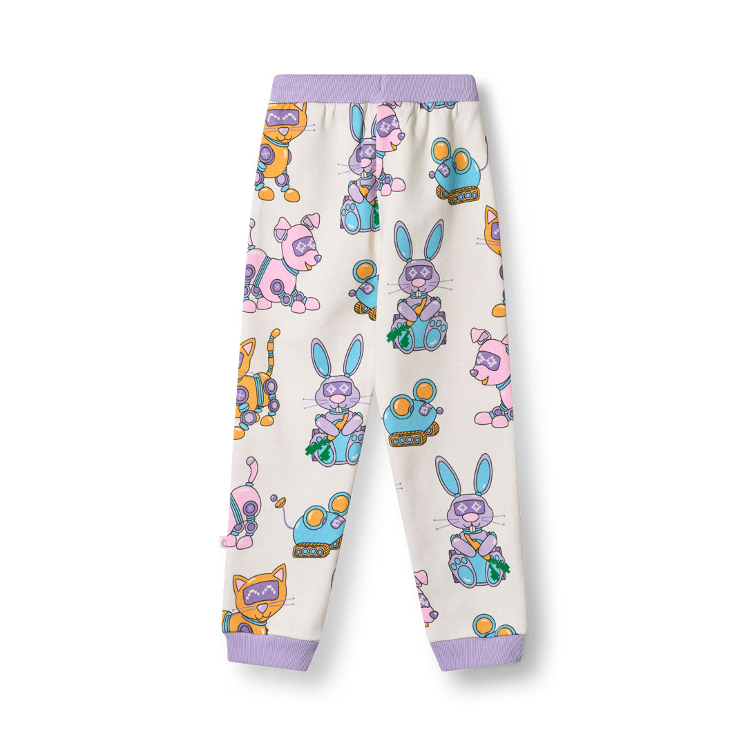 Macoun sweatpants with robot pets