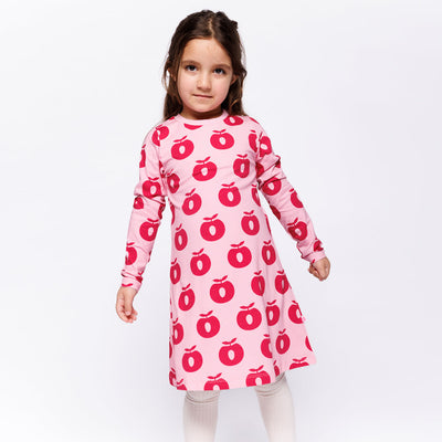 Gala dress with apples
