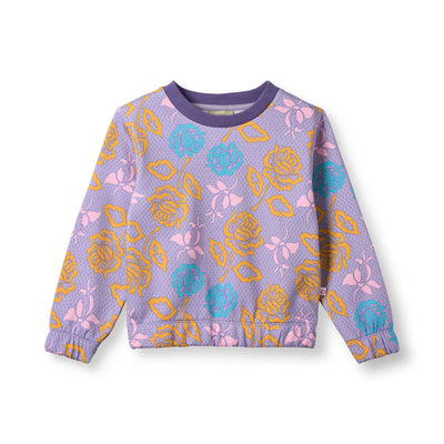 Yapeen sweatshirt with roses