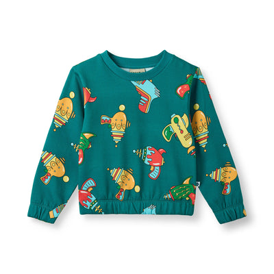 Yapeen sweatshirt with space blasters