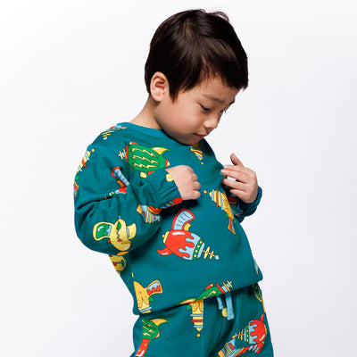 Yapeen sweatshirt with space blasters
