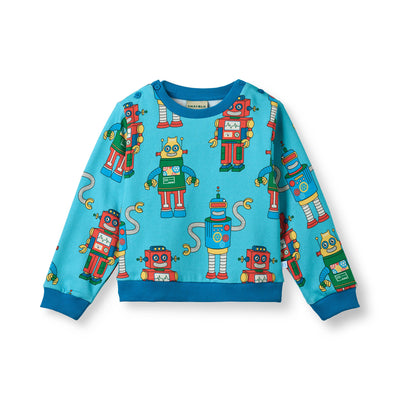 Dayton sweatshirt with robots