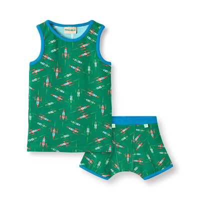 Elstar underwear set with spaceships