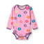 Ulm long-sleeved baby body with apples