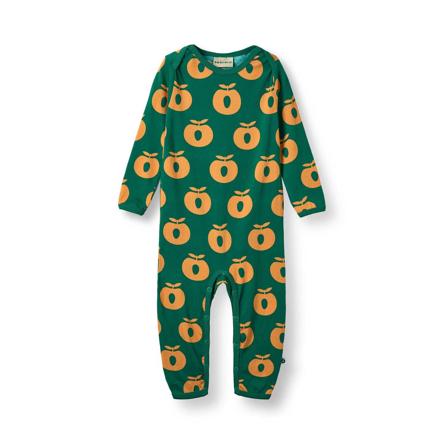 Ulm long-sleeved baby suit with apples
