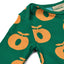 Ulm long-sleeved baby suit with apples