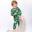 Ulm long-sleeved baby suit with apples
