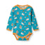 Elstar long-sleeved baby body with Halloween pets