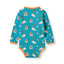 Elstar long-sleeved baby body with Halloween pets