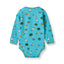 Elstar long-sleeved baby body with the universe